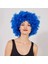 Mavi Renk Kıvırcık Afro Bonus Peruk - Lisinya 2