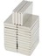 100 Adet 20X10X2 mm Neodyum Mıknatıs Köşeli Magnet N35 Nikel Kaplama Güçlü Kaliteli Dayanıklı ( Lisinya ) 3
