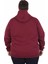 Büyük Beden Unisex Kapüşonlu 3ip Sweat 11701 Murdum 3