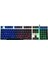 Hello Papana Frısby FK-G508QU USB Q Tr 3 Renklı Işıklı Kablolu Klavye 1