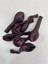 Aynalı Parlak Krom Bordo (Burgundy) Renk Balon 12 Inç 30CM Balon 8 Adet 3