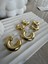 Kalın Halka Gold 6'lı Set Küpe 5