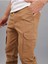 Erkek Lastikli Jogger Camel Kargo Cepli Pantolon 2