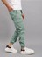 Erkek Lastikli Jogger Yeşil Kargo Cepli Pantolon 4