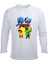 Uzun Kollu Leon Karakteri Brawl Stars Baskılı Pamuklu Uzun Kollu Çocuk T-Shirt 1