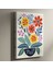 Neşeli Çiçek Buketleri Soyut Sanat Tablosu 1