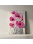 Pembe Haşhaş Çiçekleri Soyut Tablosu 2