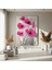 Pembe Haşhaş Çiçekleri Soyut Tablosu 4