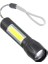 PD-5568 Plus | Cob LED Mini USB Şarjlı El Feneri – Metal Gövde 3