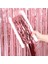 rose gold renk ekstra metalize parlak saçaklı arka fon perde ıthal 1x2 metre - lisinya 4