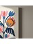 Modern Tarzı Çok Renkli Çiçek Buket Tablosu 5