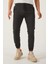 Erkek Dar Kalıp Lastikli Paça Jogger Pantolon 7