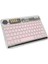 ZR612 Rgb Şeffaf Pembe Bluethooth Klavye 1
