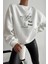 Premium Oversize Kesim Uzun Kollu Baskılı Sweatshirt 1