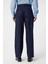 Lacivert Yüksek Bel Pamuklu Erkek Pantolon 5