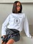 Premium Oversize Kesim Uzun Kollu Baskılı Sweatshirt 1