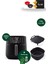 Wi-Fi Airfryer 5000 Xxl, Tepsi, Izgara, Pişirme Kabı Hediye, Beyaz 1