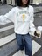 Premium Oversize Kesim Uzun Kollu Baskılı Sweatshirt 1