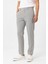 Açık Gri Slim Fit Comfort Erkek Pantolon 1