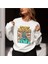 Premium Oversize Kesim Uzun Kollu Baskılı Sweatshirt 1