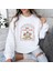 Premium Oversize Kesim Uzun Kollu Baskılı Sweatshirt 1