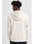 Clup Fleece Pullover Bb Hoodie Şardonlu Erkek Krem Rengi Sweatshrit 4