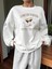 Premium Oversize Kesim Uzun Kollu Baskılı Sweatshirt 1