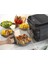 5 Litre Cam Air Fryer Siyah, Sağlıklı ve Pratik Pişirme Cihazı 3