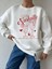 Premium Oversize Kesim Uzun Kollu Baskılı Sweatshirt 1