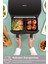 Air Pro Cook Duo Köz Xxxl 4+4 Litre Siyah Airfryer 8 Kişilik 3