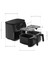 Air Pro Cook Duo Köz Xxxl 4+4 Litre Siyah Airfryer 8 Kişilik 7