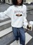 Premium Oversize Kesim Uzun Kollu Baskılı Sweatshirt 1