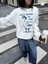 Premium Oversize Kesim Uzun Kollu Baskılı Sweatshirt 1