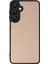 Samsung Galaxy A35 5g Kılıf Aras Deri Kapak - Pudra - BRF13906-3013 3