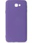 Samsung Galaxy J7 Prime Kılıf Nano Içi Kadife Silikon - Mor - BRF15747-8364 1