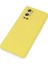 One Plus 9 Pro Kılıf Nano Içi Kadife Silikon - Sarı - BRF16829-3756 3