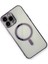iPhone 13 Pro Max Kılıf Magneticsafe Lazer Silikon - Mor - BRF15006-7220 3