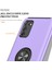 Samsung Galaxy A02S Kılıf Elit Yüzüklü Kapak - Mor - BRF14777-5415 2