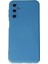 Samsung Galaxy M14 5g Kılıf Nano Içi Kadife Silikon - Mavi - BRF11004-7684 1
