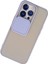 iPhone 13 Pro Kılıf Palm Buzlu Kamera Sürgülü Silikon - Lila - BRF15199-2270 3