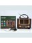 Buffer® Küçük Mini Boy Retro Ahşap Tasarım Bluetooth Hoparlörlü Radyo - Fm/am Destekli, Şarjlı ve Taşınabilir Radyo NS-8108 4