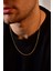 Burgu Model Unisex Çelik Zincir Kolye 3 mm 2