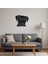 Modern Köpek Yüzü Mdf Duvar Dekoru - BRF11903-9374 4