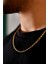 Burgu Model Unisex Çelik Zincir Kolye 4 mm 2