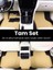Ford-Focus 3 Hatchback (2011-2014) Uyumlu Eva Paspas Tam Set–araca Özel,su Geçirmez 3