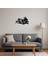 Tropikal Yaprak Desenli Dekoratif Tablo - BRF12579-8552 4