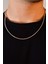 Burgu Model Unisex Çelik Zincir Kolye 3 mm 1