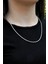 Burgu Model Unisex Çelik Zincir Kolye 3 mm 3