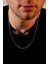 Burgu Model Unisex Çelik Zincir Kolye 2 mm 1