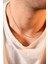 Yılan Model Unisex Çelik Zincir Kolye 1 mm 1